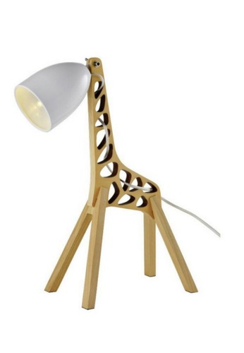 Tong Ging Wooden Giraffe Table Lamp, Gu10 Table Lamp Fitting