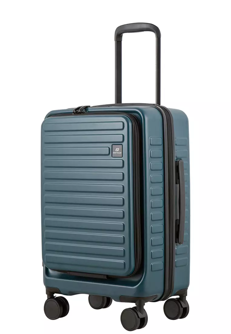 Navy Club Koper Hardcase Dayton Frame - Fiber PC 4 Roda Putar TSA Lock - Size 20 Inch