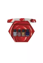 Silver, Brown, Gold, Blue, Red