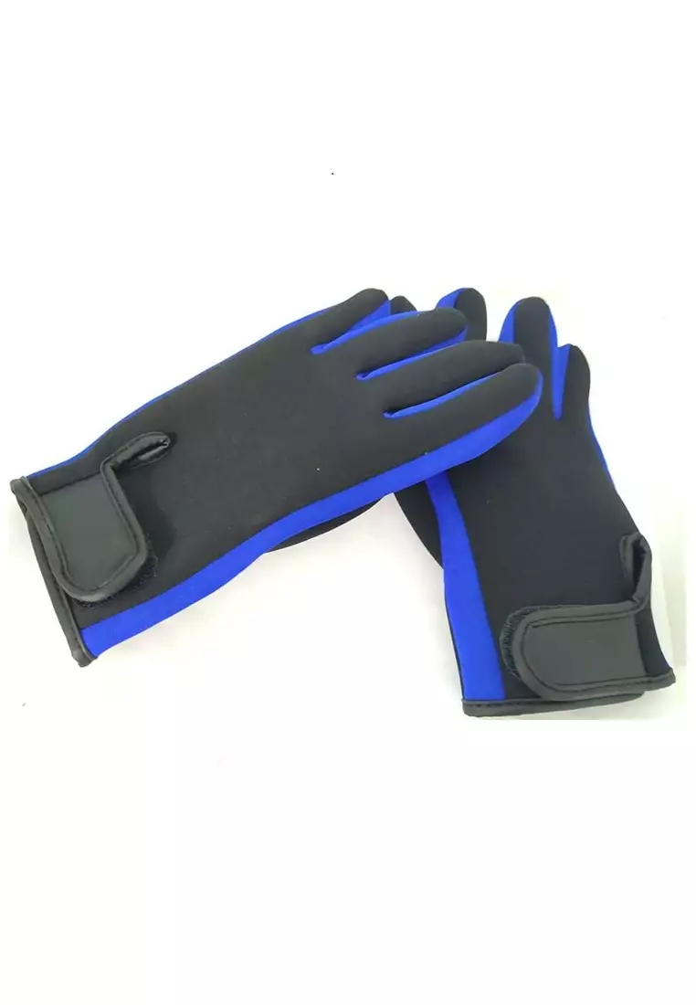Decs Sarung Tangan Glove Mobil Racing SBR Pad Design Sporty Comfortable Size M Material Kain ORIGINAL - Black