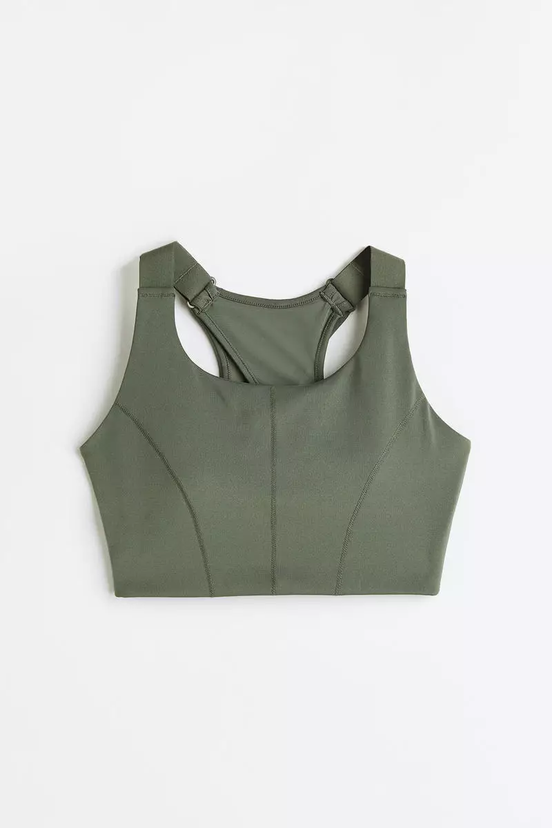 Buy Women's Merino Wool Sports Bra Medium Support Crop Top Bralette for  Yoga Gym, Black, Small at