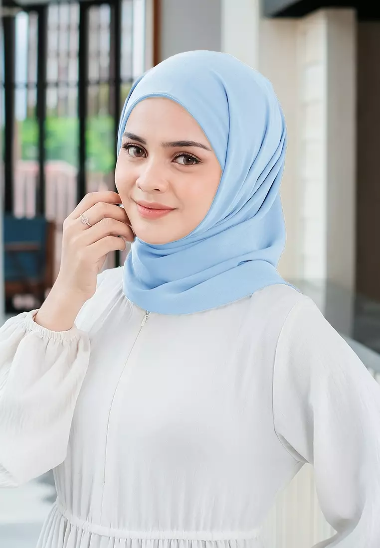 HIJAB INSTAN PAULA - BABY BLUE
