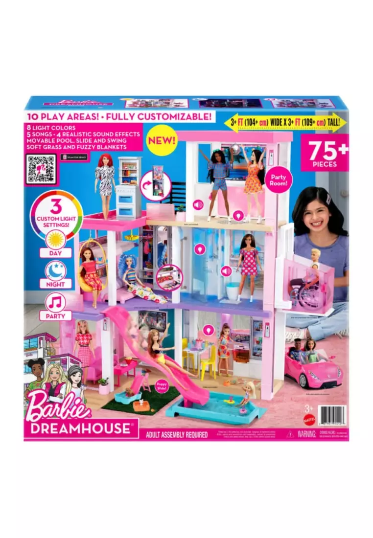 Buy Barbie Dreamhouse Playset 2024 Online ZALORA Philippines   Barbie 7385 4508042 5 