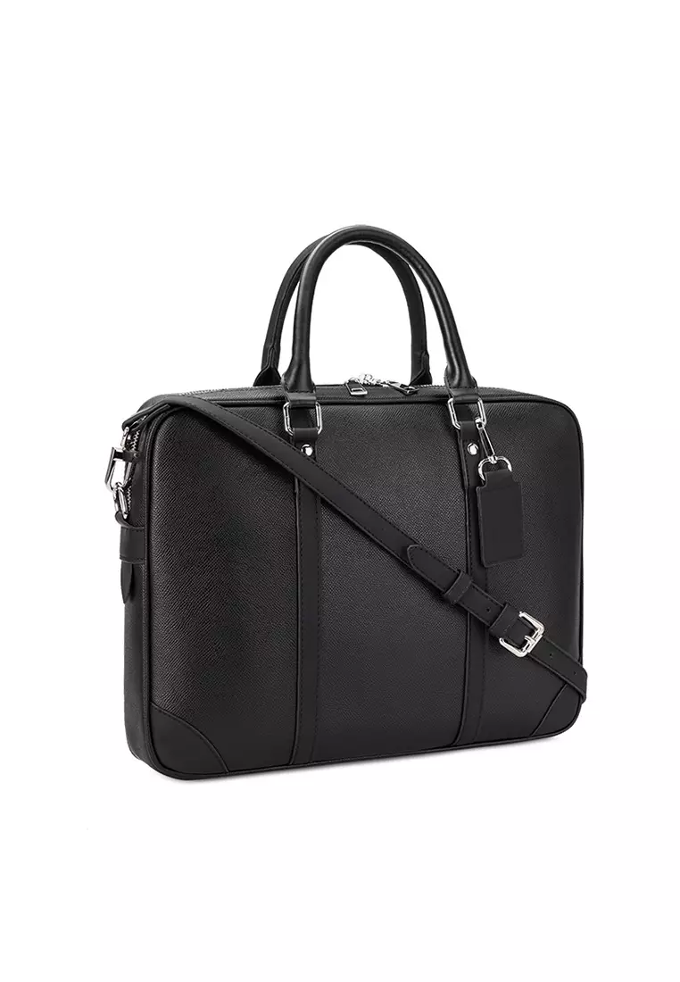 Buy AOKING Leather Business Laptop Briefcase Small Size 2024 Online