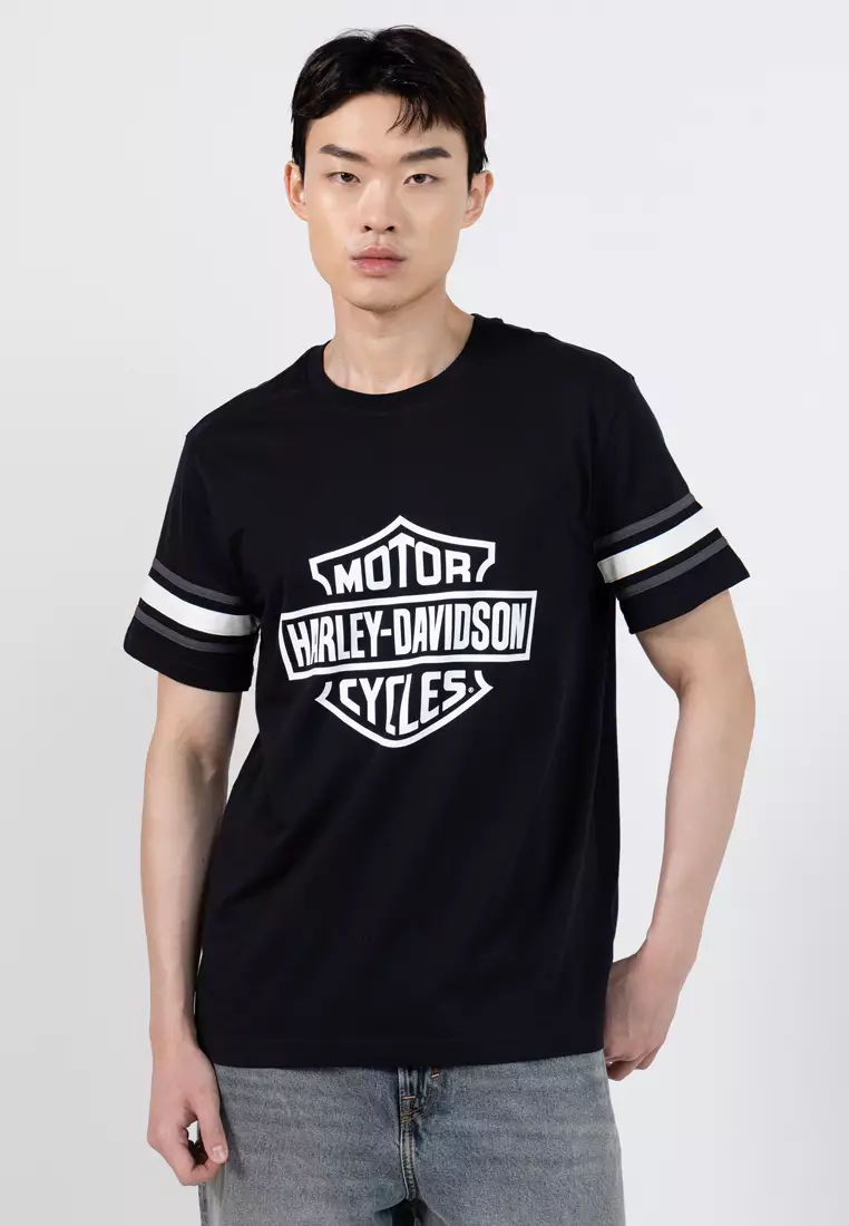 Harley-Davidson Tシャツ Lサイズ ブラック Buy Harley-Davidson H-D® Essential Sleeve Stripe '03 Tee 2026