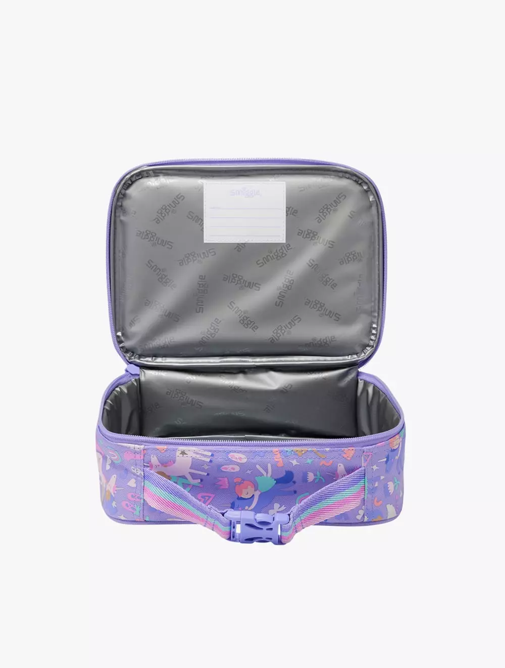 Smiggle Lunch Box Sq Teeny Tiny Ready - IGL456972LIL