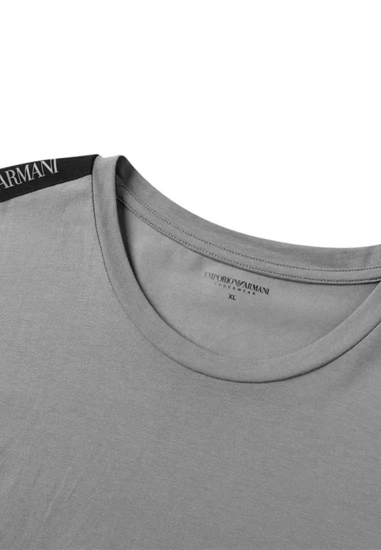 男士短袖T恤灰色EM000384 AF10779