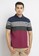 Osella red Osella Baju Pria Polo Shirt Stripe Navy Red 5AF9CAA65A63D7GS_1
