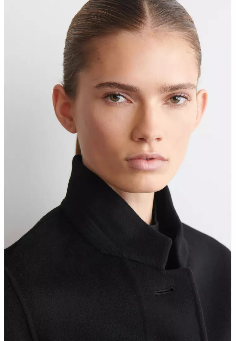 STRUCTURED DOUBLE-FACED WOOL JACKET