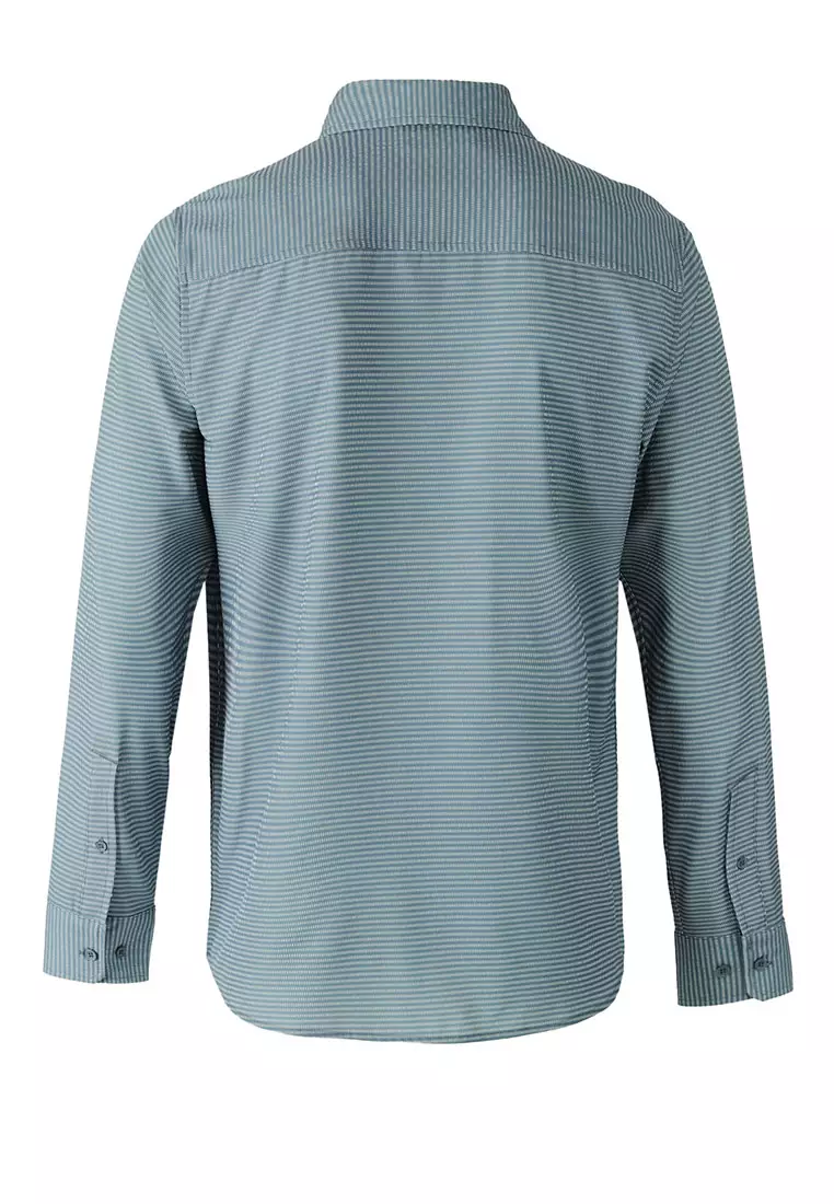 Long Sleeve Printed Sportshirt
