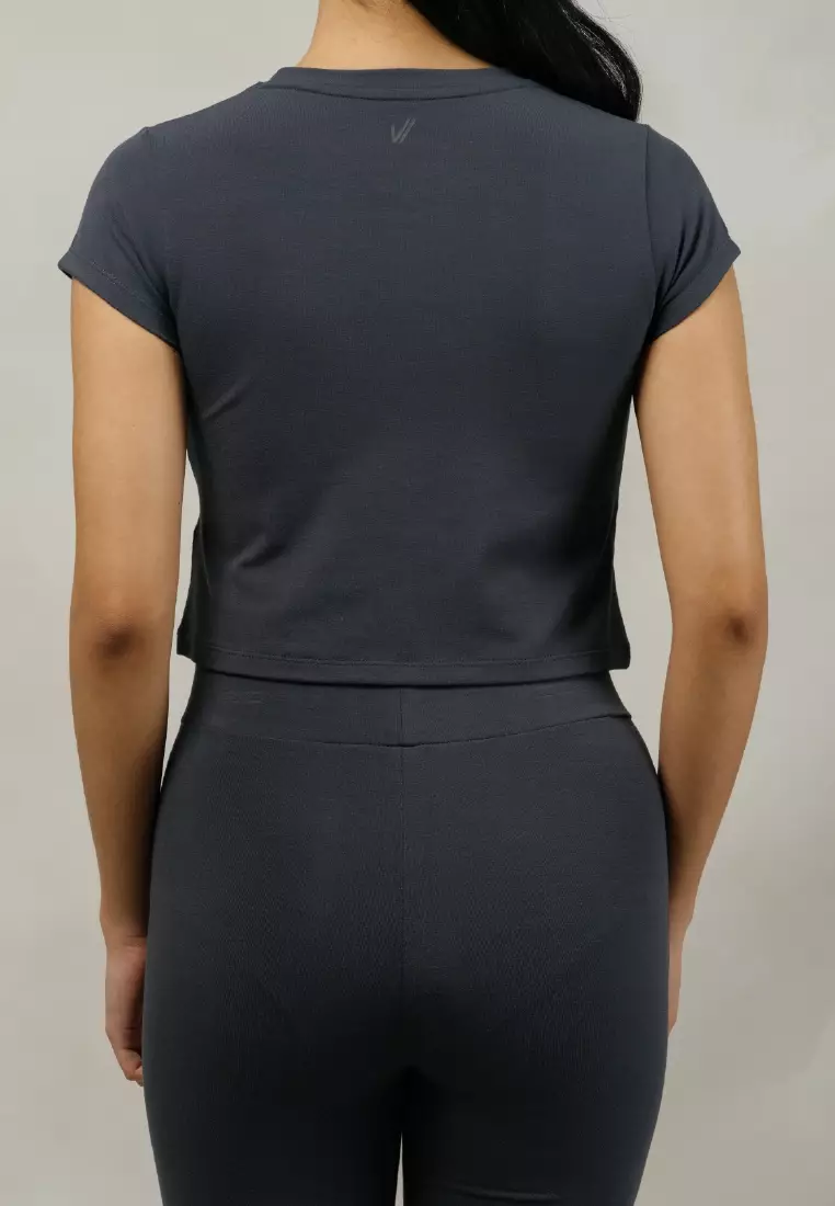 Daily Mid Tee - Slate Grey