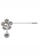 SHANTAL JEWELRY grey and white and silver Pearl Flower Brooch / Hijab Pin SH814AC31PRCSG_1