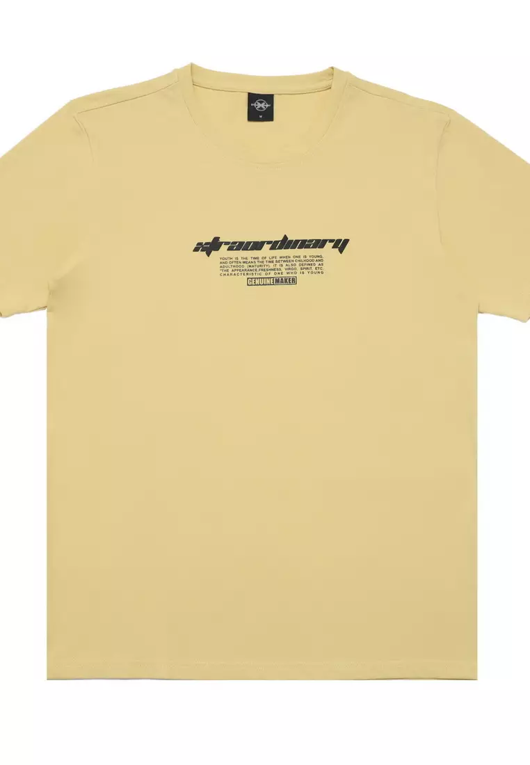 XTRAORDINARY T-Shirt Cotton Spandex Pria 48078