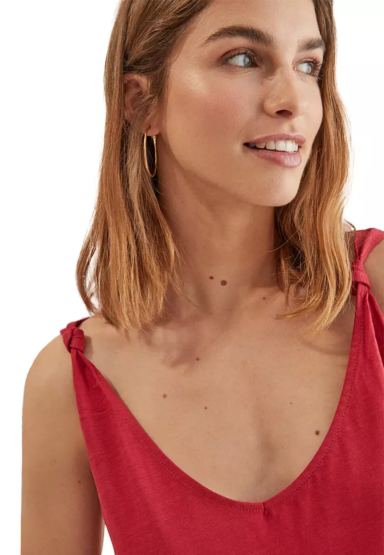 Buy Women'Secret Red Vest Top 2024 Online ZALORA Philippines