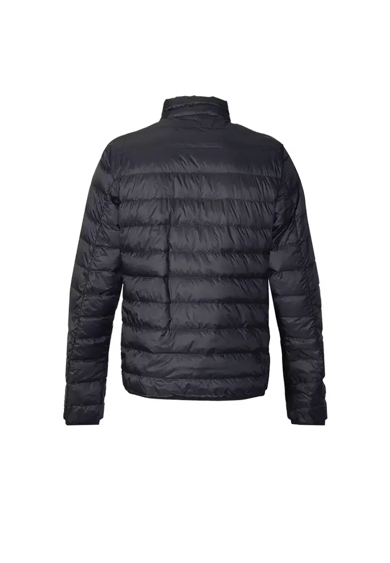 Men's Down Jacket in Black 8NPB23 PNGPZ