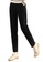 A-IN GIRLS black Elastic Waist Warm Casual Pants (Plus Cashmere) BD751AA7237630GS_1
