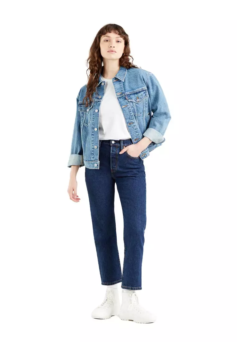 Levi's 501 Crop Salsa Stonewash (36200-0179)