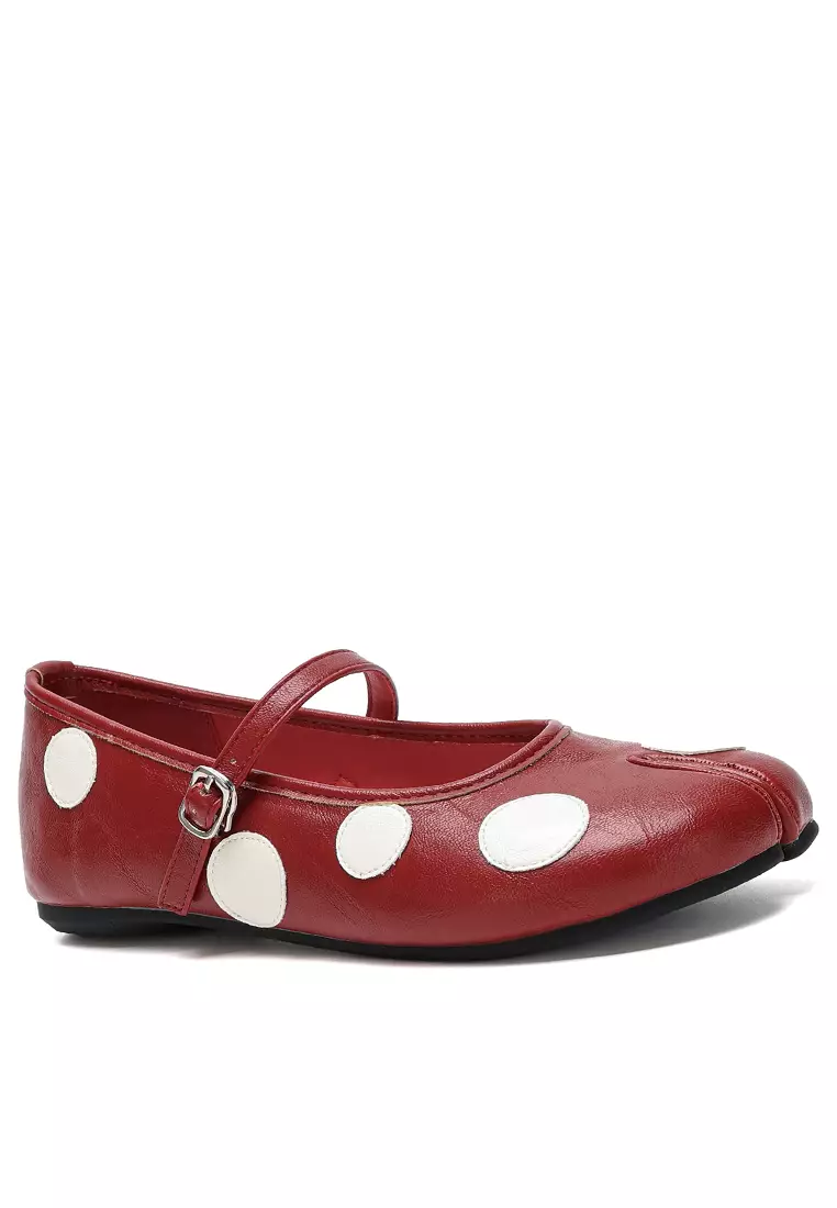 Tabi Polka Dot Mary Jane Shoes WW8293-2