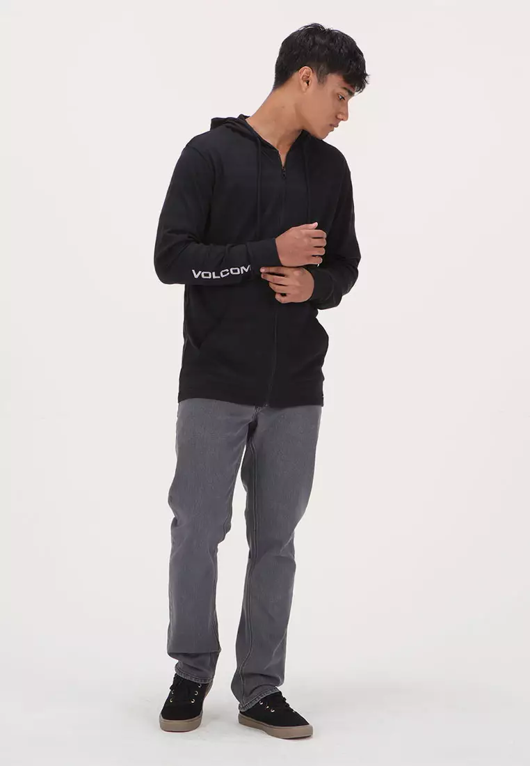 MLS HAZY ZIP HOODIE BLK