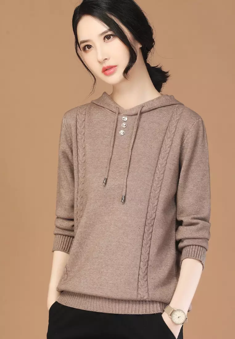 Fashionable All-Match Hooded Sweater