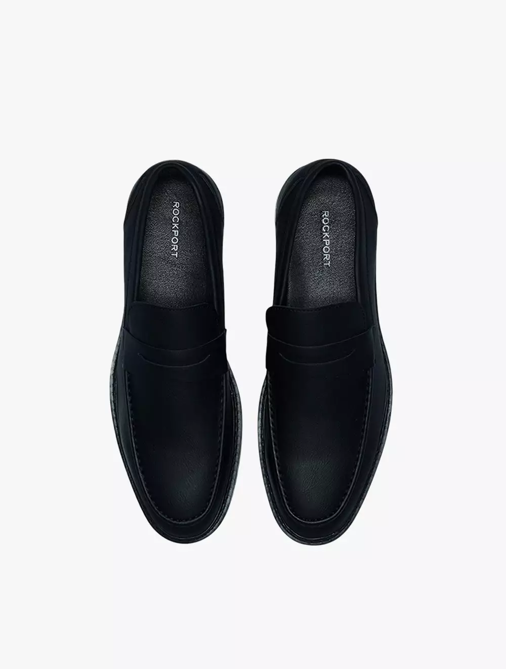 Payless Rockport Mens Diddy Penny Loafers - Black_01