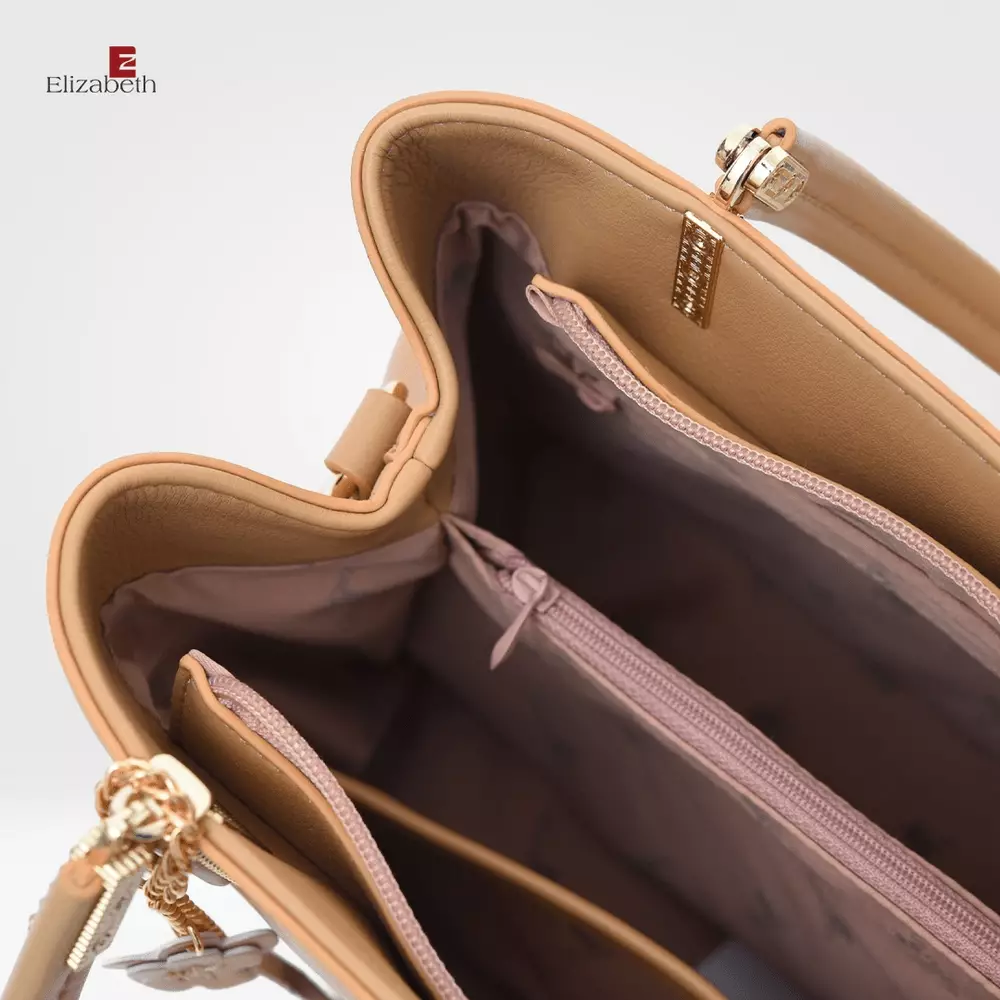Tas Elizabeth Handbag 0055-6474 Nude