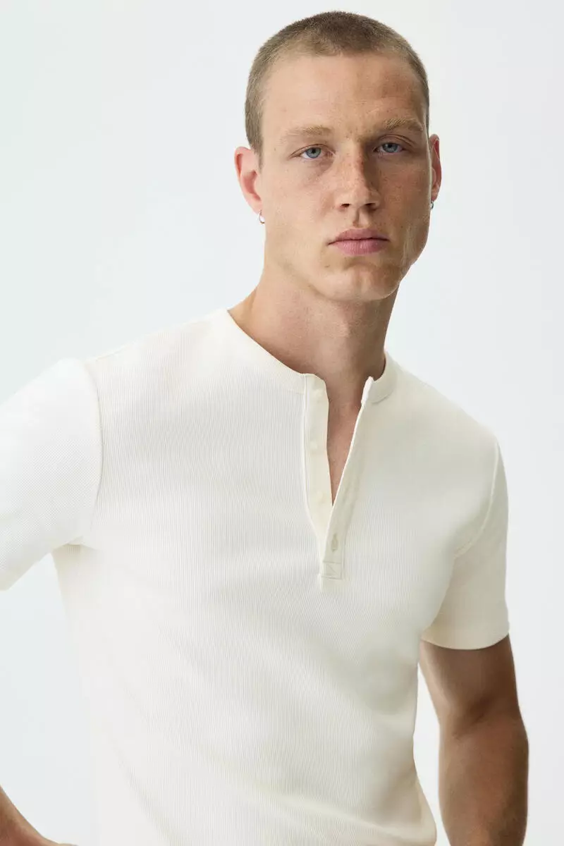 Slim Fit Henley top
