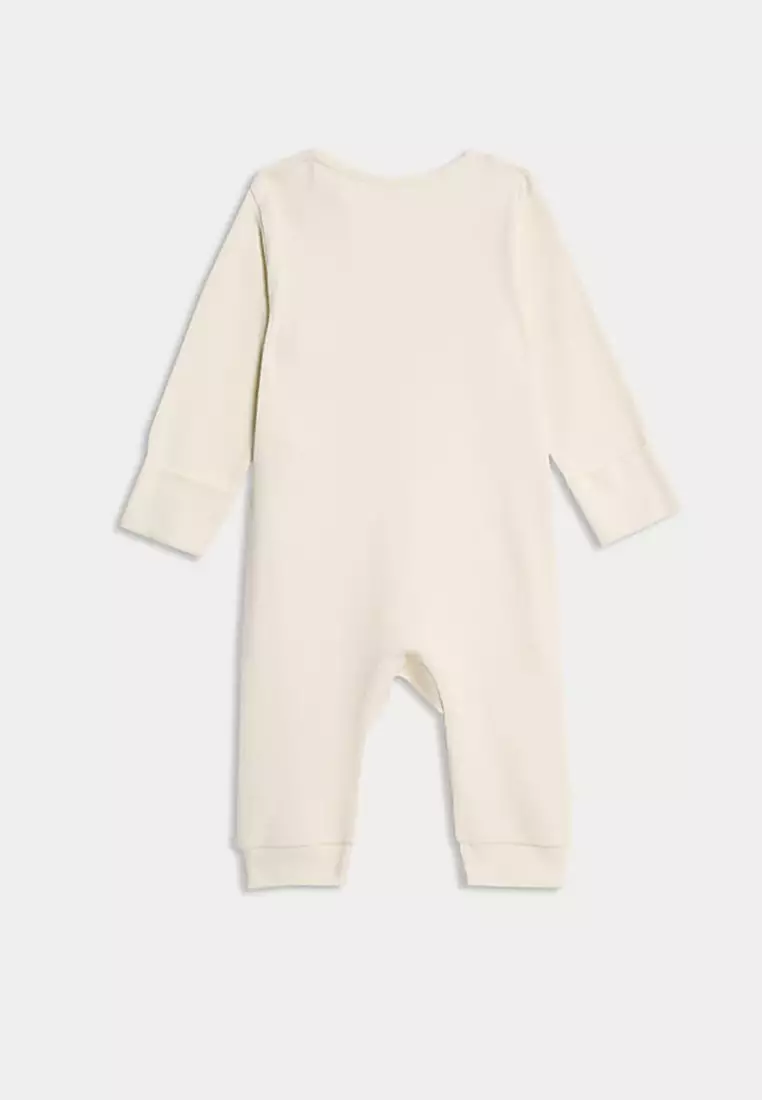 2pc Cotton Rich Zip Sleepsuit & Comforter