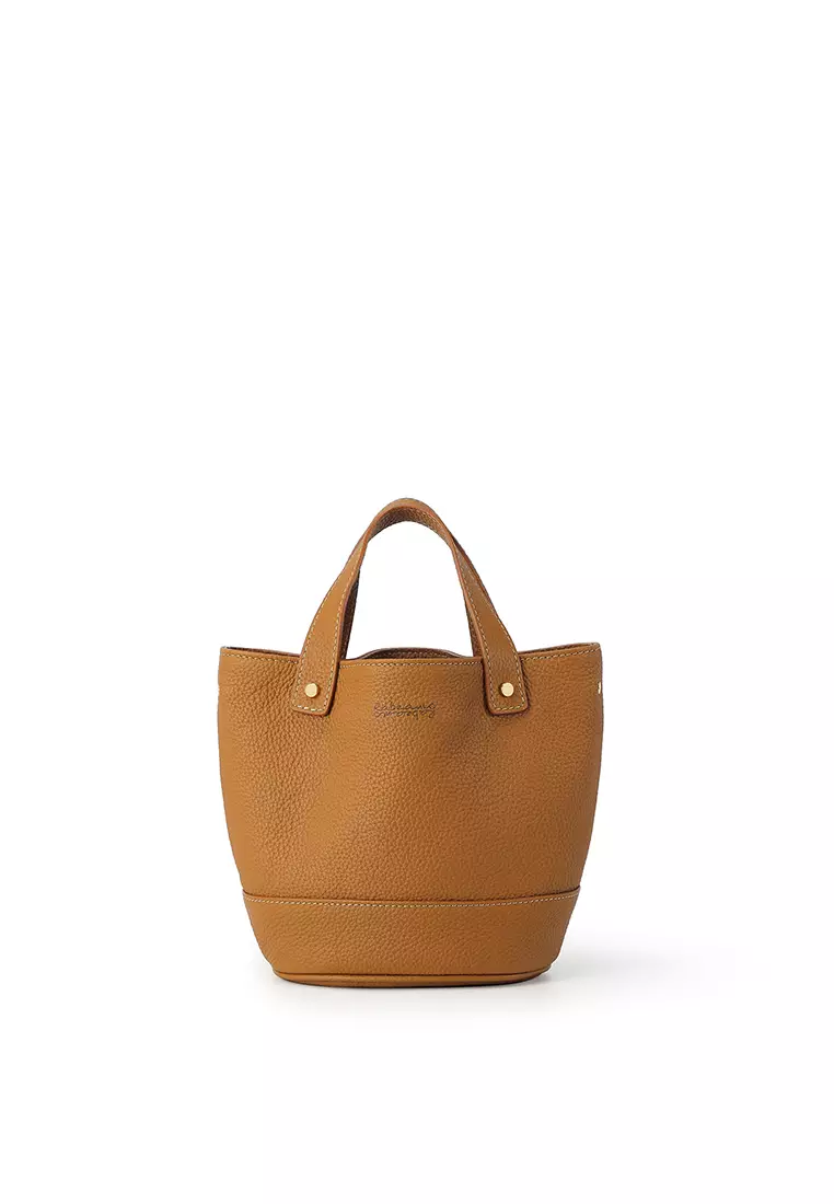 [Online Exclusive] JULIANA Mini Bucket Bag - Camel
