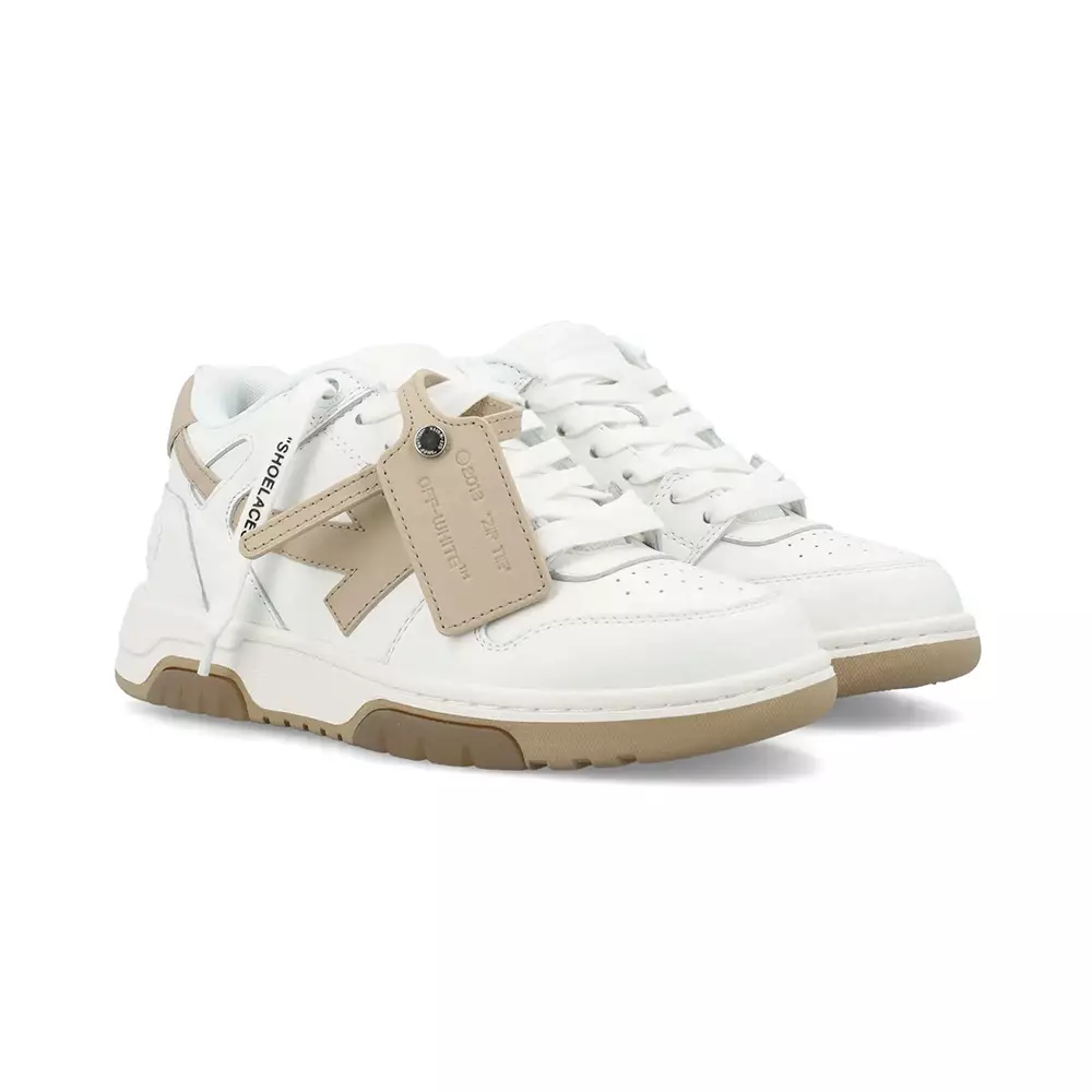 Off-White Men's Out of Office Crystal Arrows Low-Top Sneakers