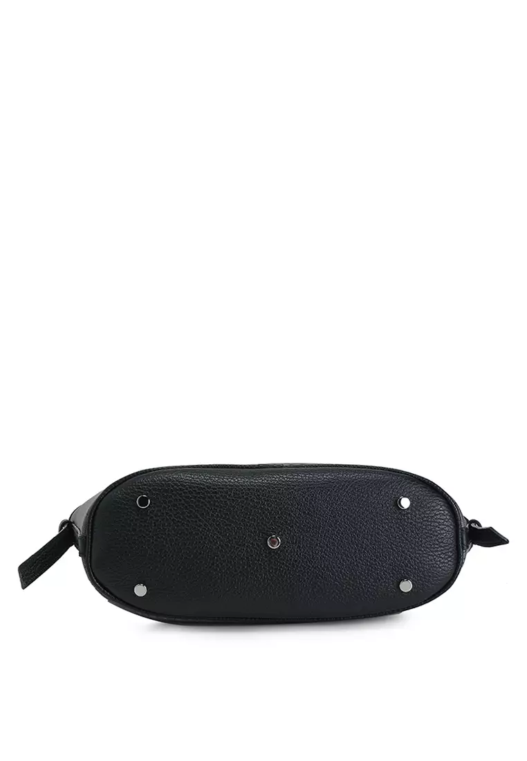 Never Without Bag 品牌印花塗層小型側孭袋