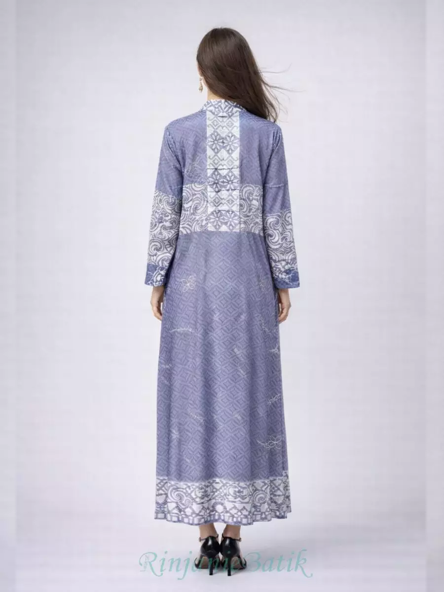 Rinjanie Batik - GSHI - AS - Gamis Shanghai Awan Sahaja
