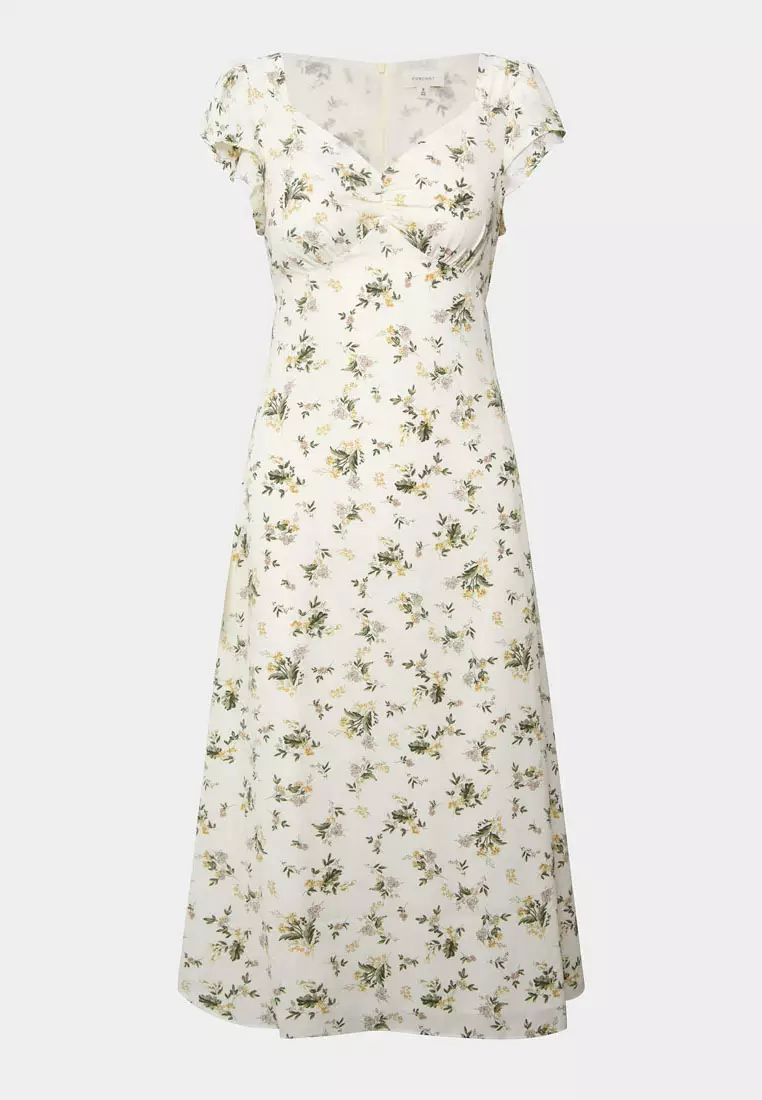 Katy floral sales midi dress