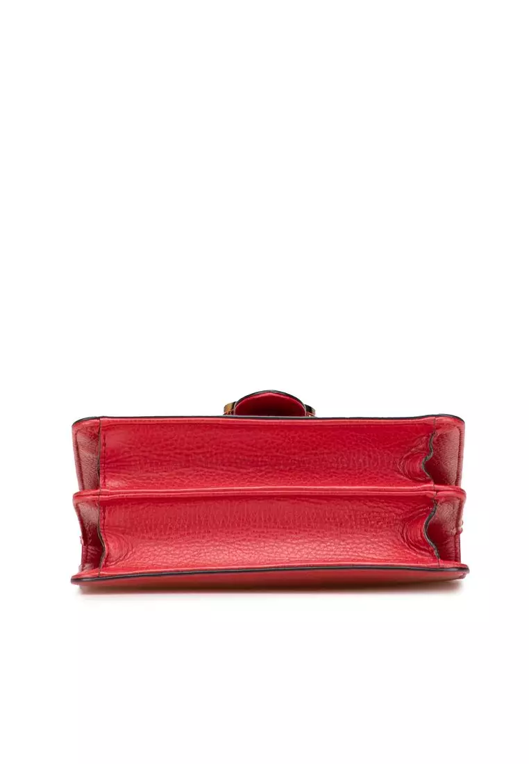 Pre-Loved Gucci Small Dollar Calfskin Interlocking G Crossbody