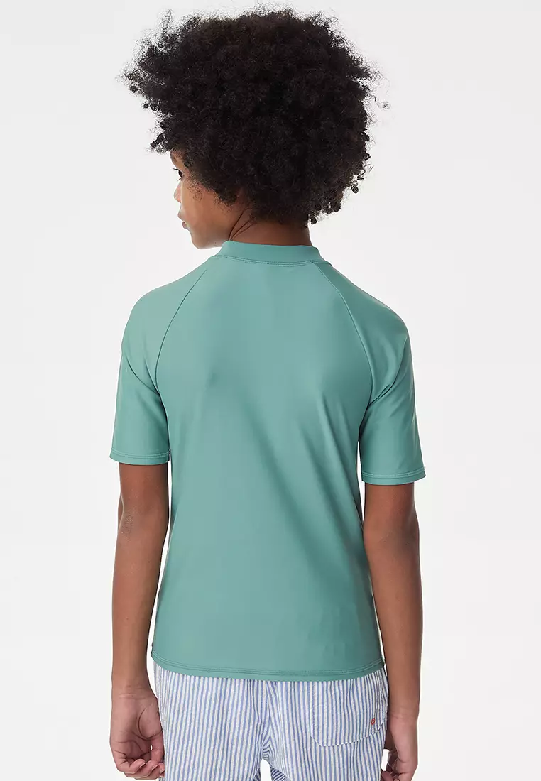 Quarter Zip Rash Vest