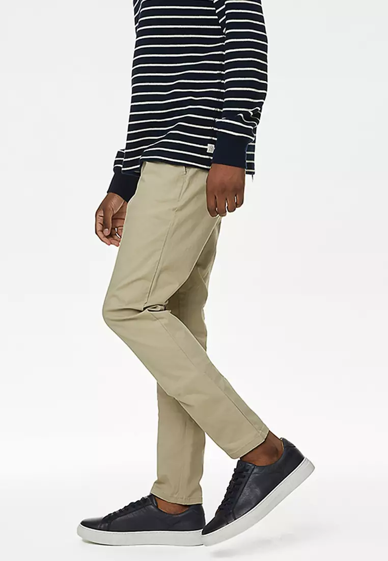 Slim Fit Stretch Chinos