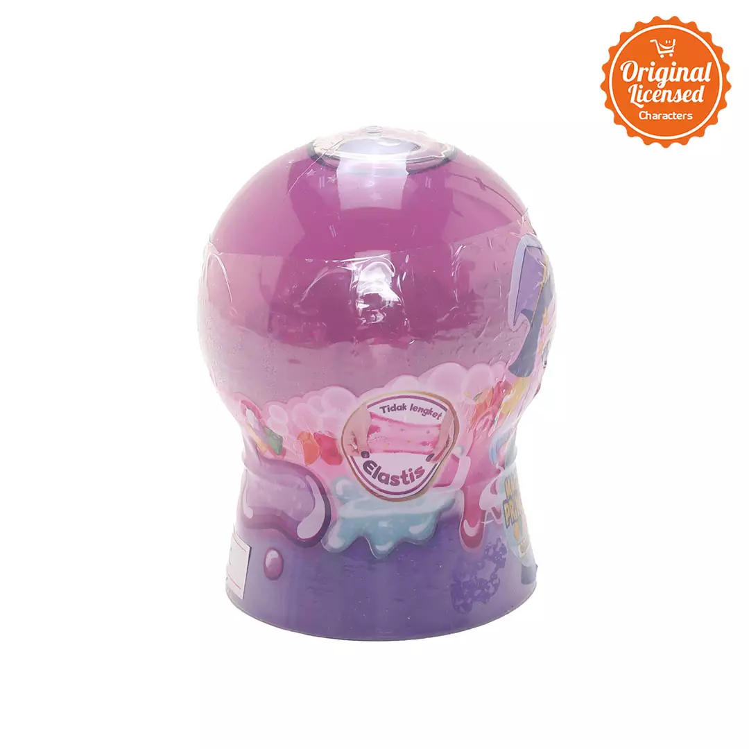 Mainan Anak Crystal Ball Slime Ungu Tua