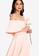 ZALORA OCCASION pink Bridesmaid Off Shoulder Dress ABEFFAA173D2C6GS_3