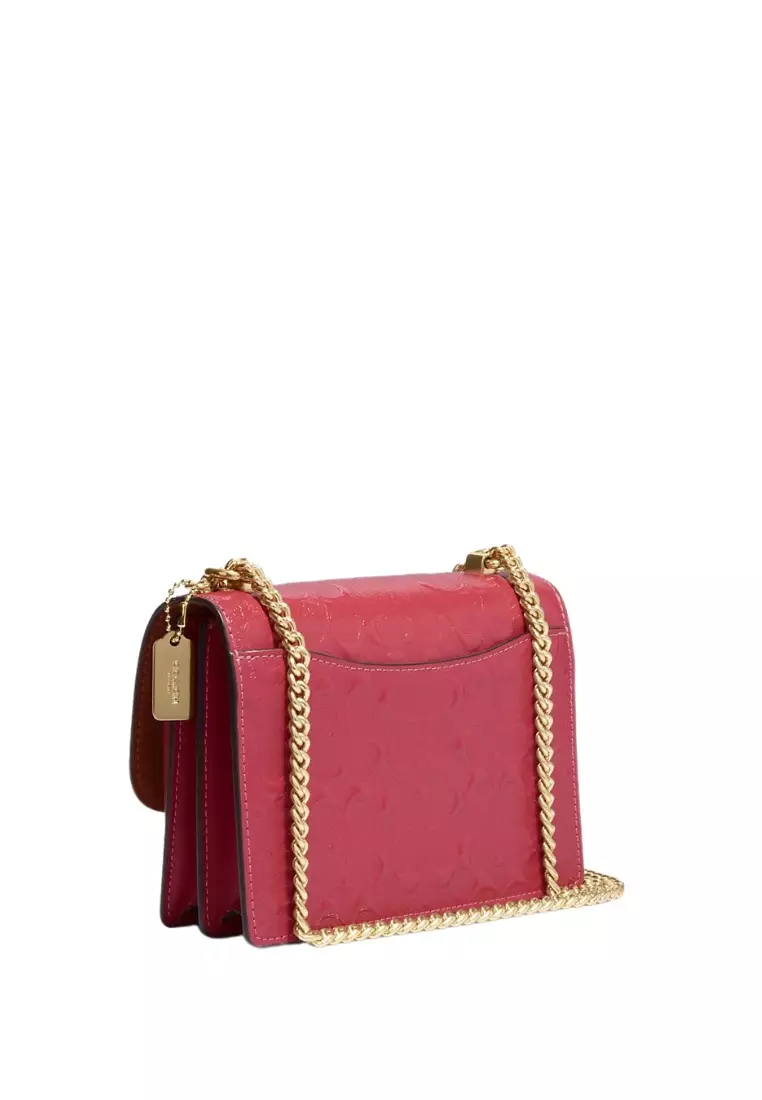 Coach Mini Klare Crossbody in Signature Canvas with Strawberry Print