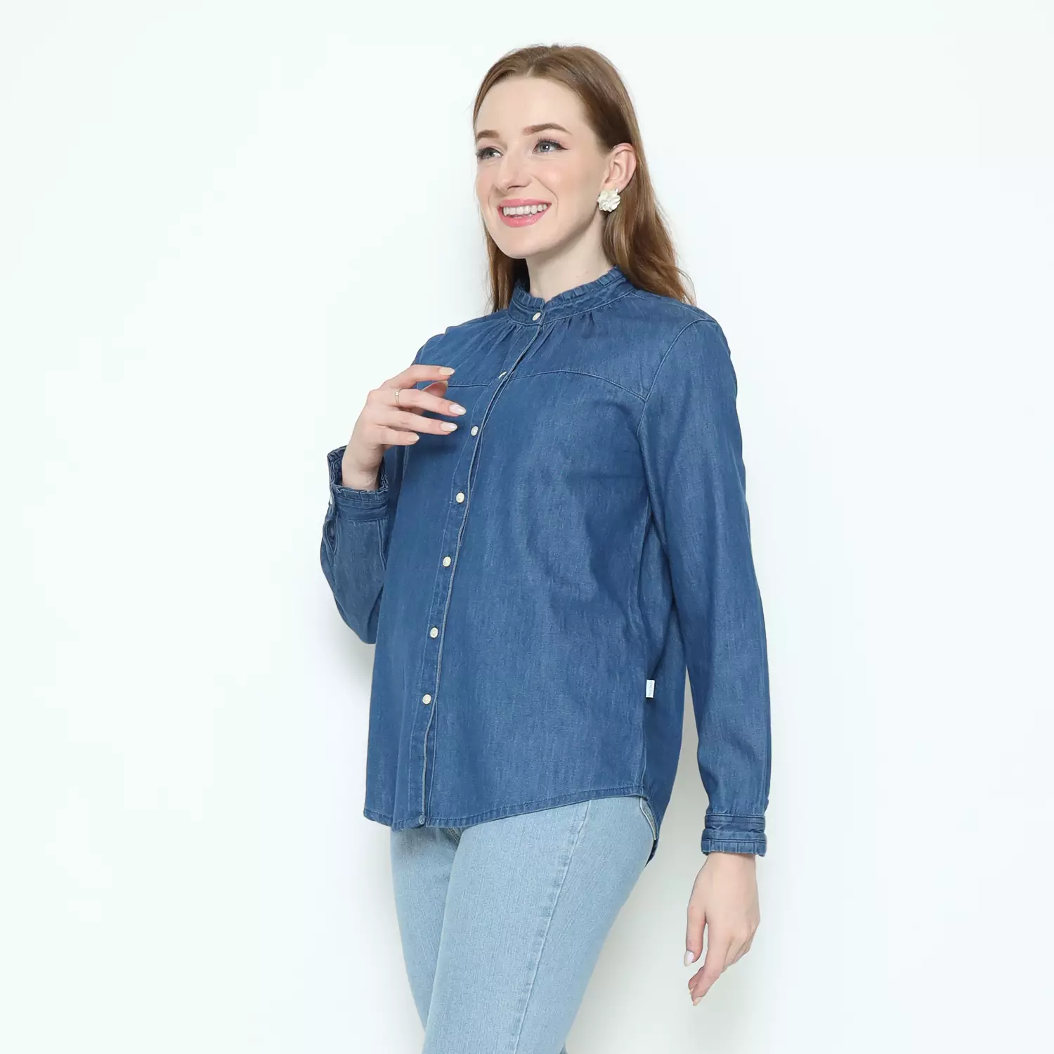 Nadfa Shirt Blue