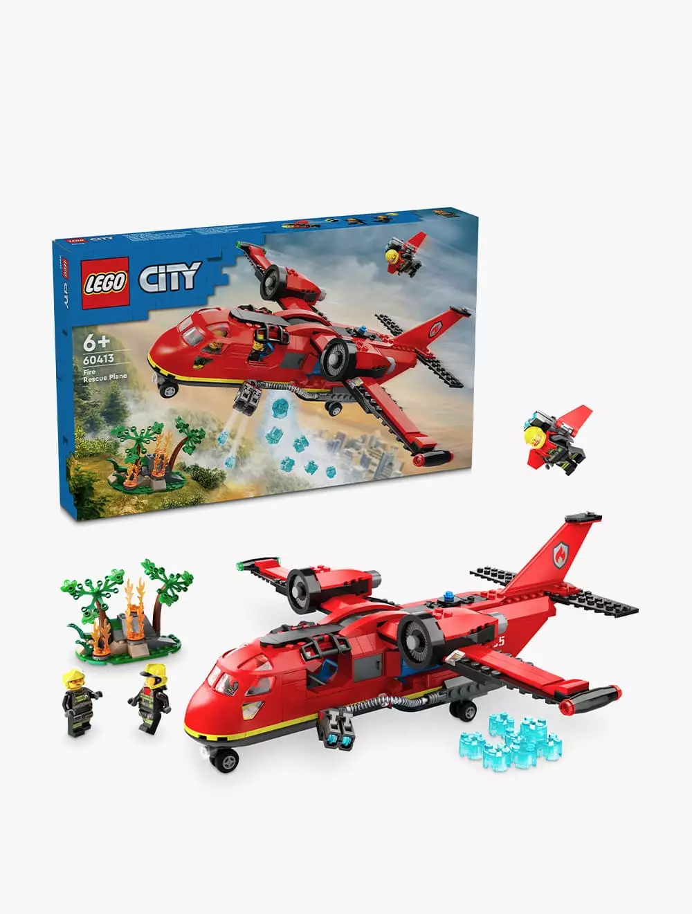 LEGO® CITY Fire Rescue Plane - 60413