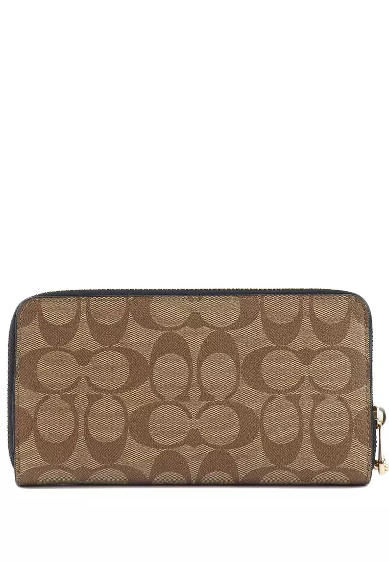 Coach wallet women black best sale