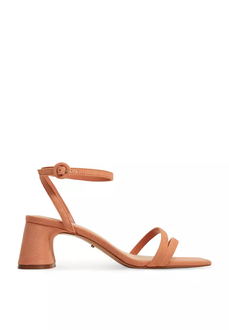 Discount on Violeta by MANGO  shoes - SKU: Heel Leather Sandals