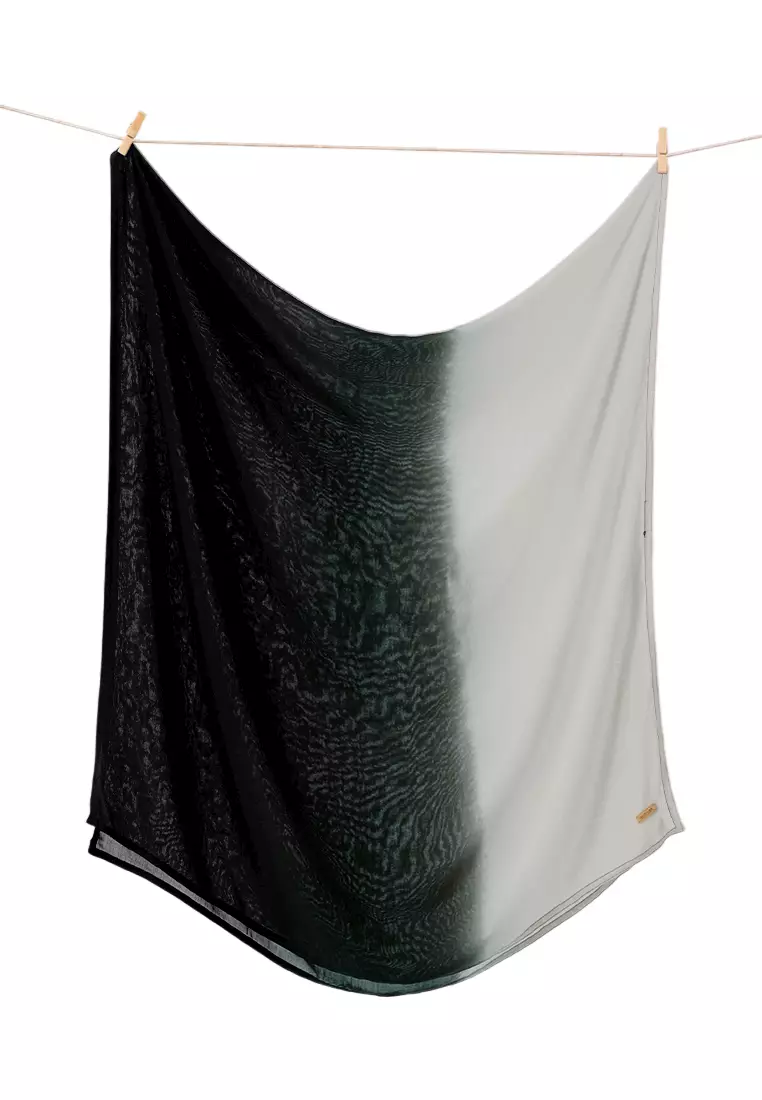 Bellaya Viscose Shawl Gradasi | Hijab Pashmina Viscose - Ash Moon