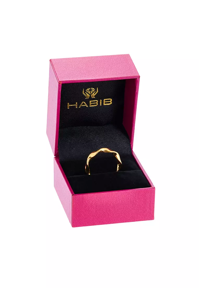 HABIB 999/24K Yellow Gold Ring WWGR1441123