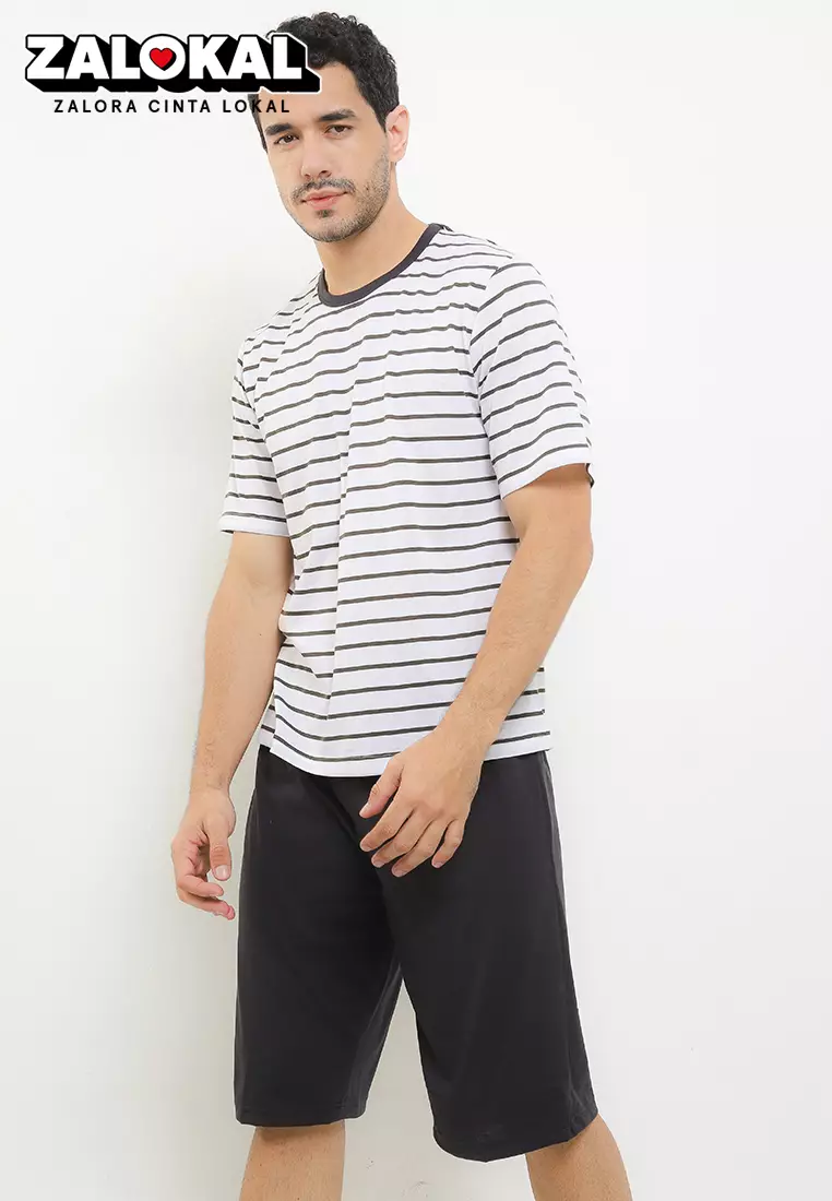 Jual Anne Wintours Pyjama Pijama Baju Tidur Short Sleeve Short