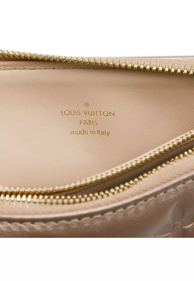 Pre-Loved Louis Vuitton Monogram Embossed Puffy Lambskin Coussin Bb