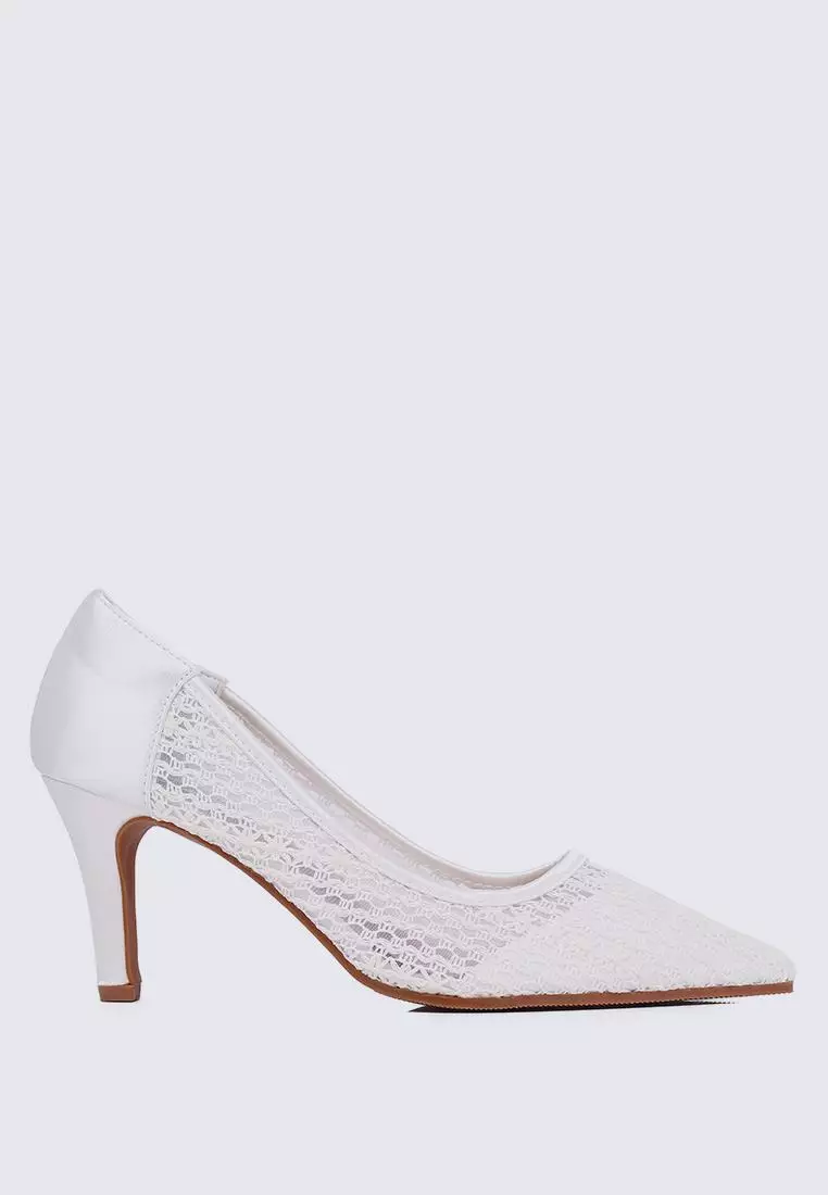 Discount on My Ballerine  shoes - SKU: My Ballerine Zayla Comfy Pumps In Off White