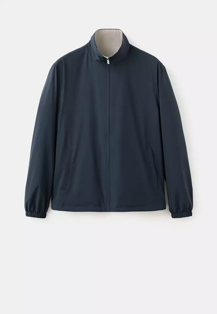 Reversible Quilted Water-Repellent Reversible Jacket