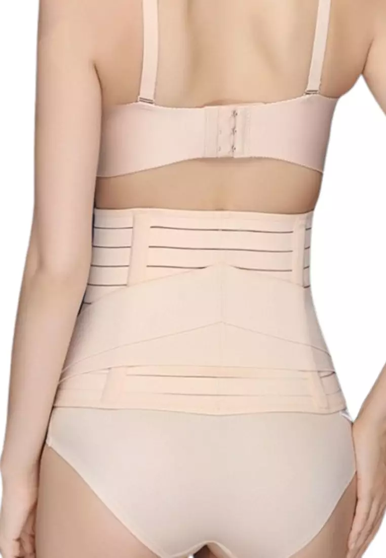 Maya Bengkung Modern in Nude Postpartum Girdle Belt